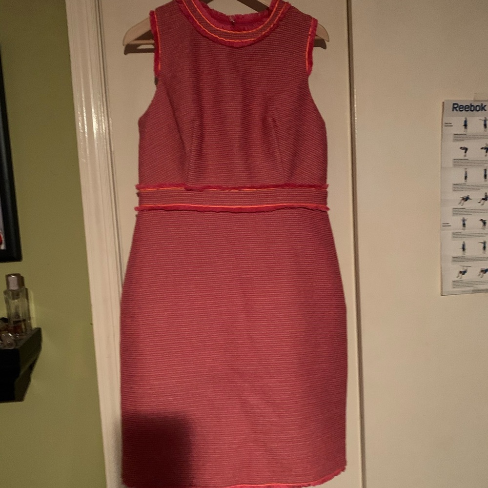NWT J Crew Classic Sheath Dress Lightweight Tweed Size 10 $70